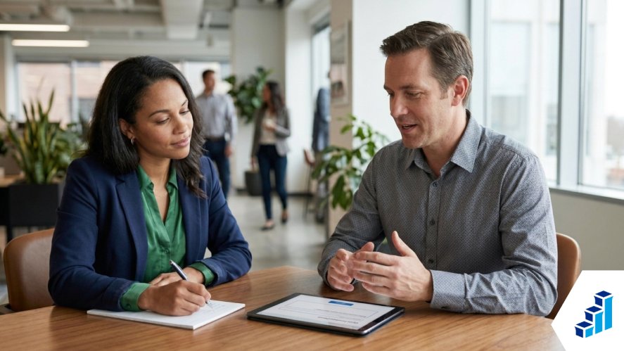 A direct engagement with a customer