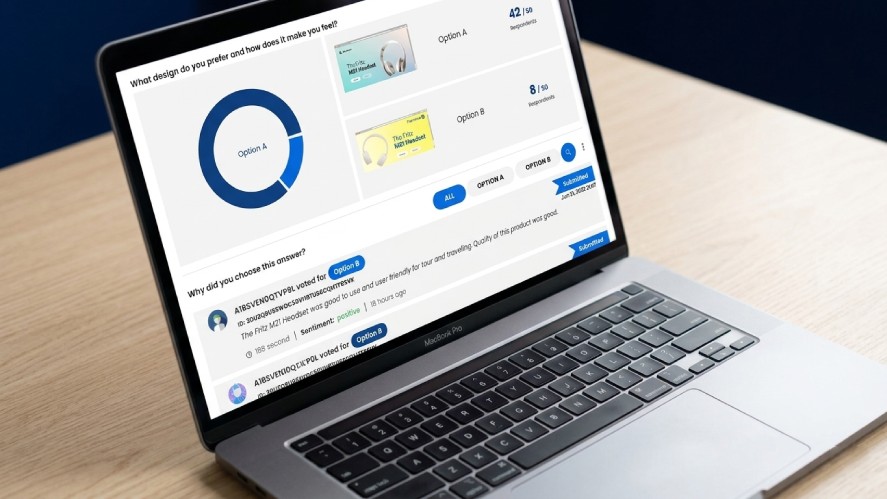 An interface of Poll The People tool