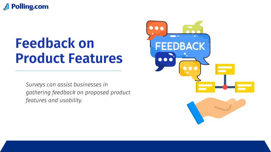 An infographic of Feedback on Product Features