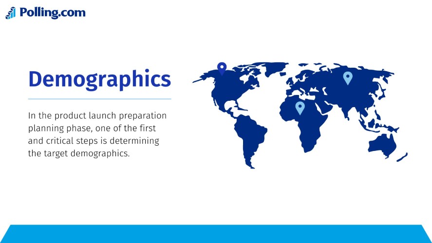 An infographic of Identifying Target Demographics