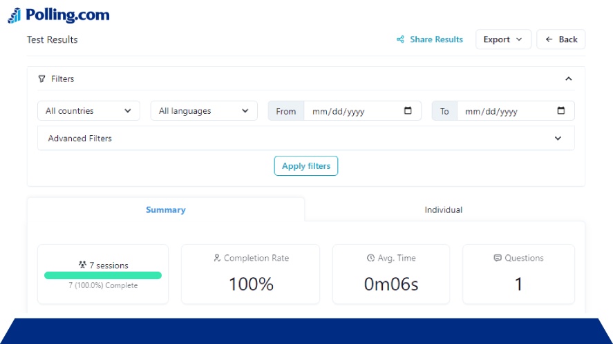 Advanced Analytics in Free Poll Maker