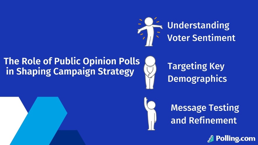 The three roles of public opinion polls