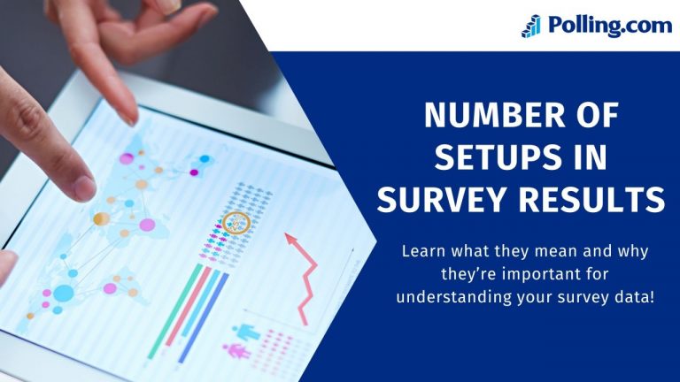 What Are the Number of Setups in Survey Results