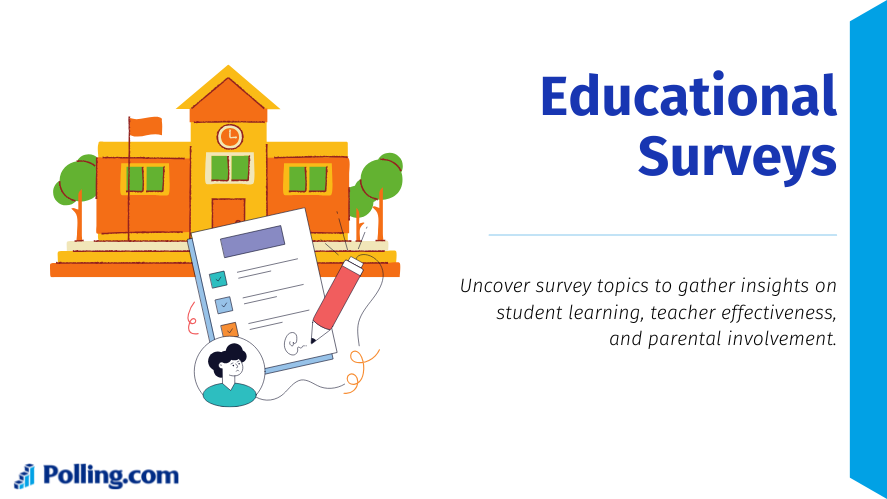 Uncover survey topics to gather insights on student learning, teacher effectiveness, and parental involvement.