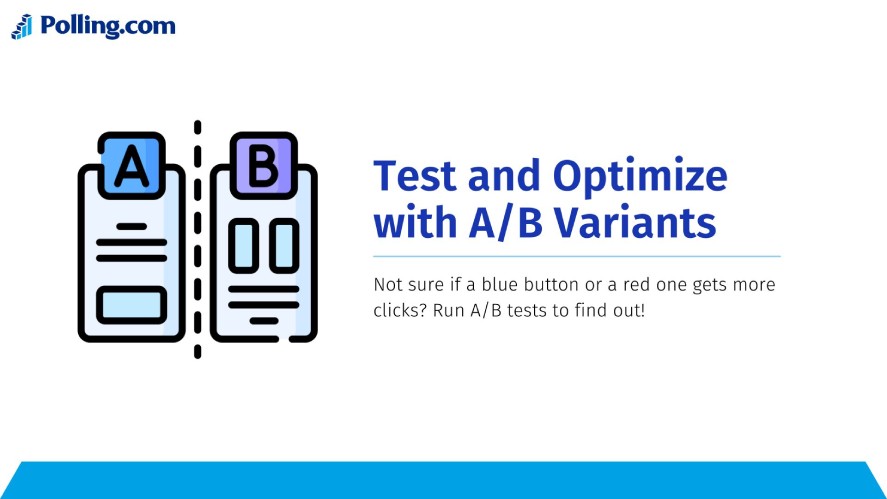 Test and optimize with A/B variants