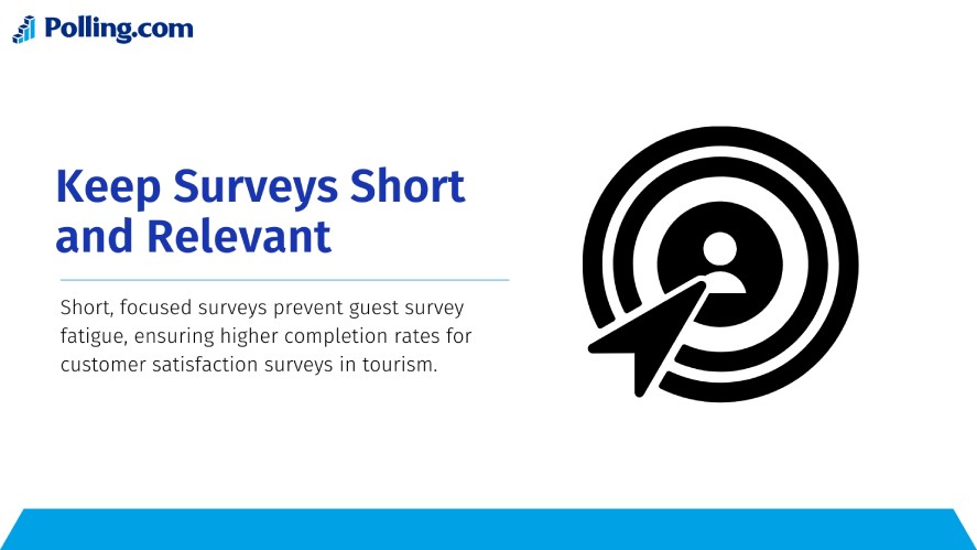 Keeping survey short and relevant when writing guest satisfaction survey questions