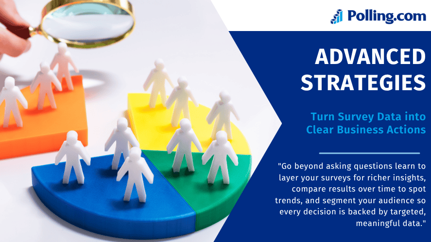 segmented customer profiles, representing advanced strategies for using market research questions effectively.