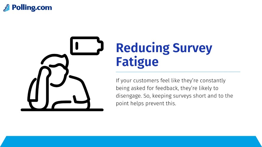 Reducing survey fatigue to increase the response rates of product surveys