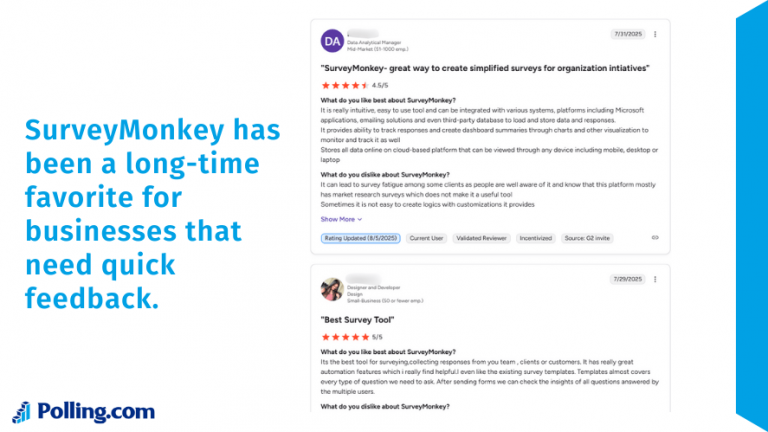 The Best Survey Companies in 2026 Compared - Polling.com