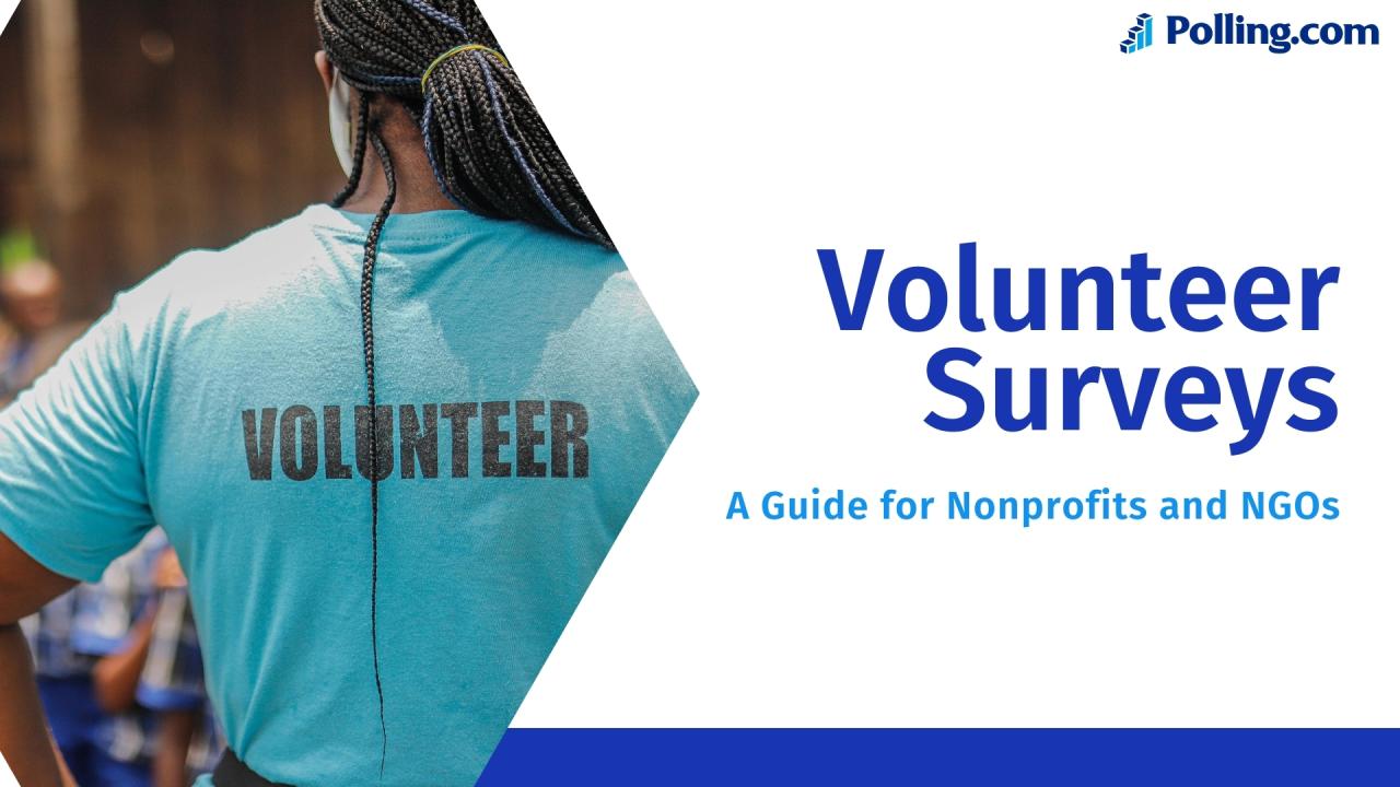 Volunteer Surveys A Guide for Nonprofits and NGOs