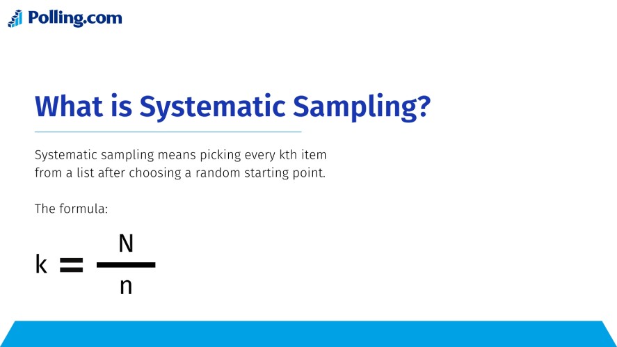 Systematic sampling definition