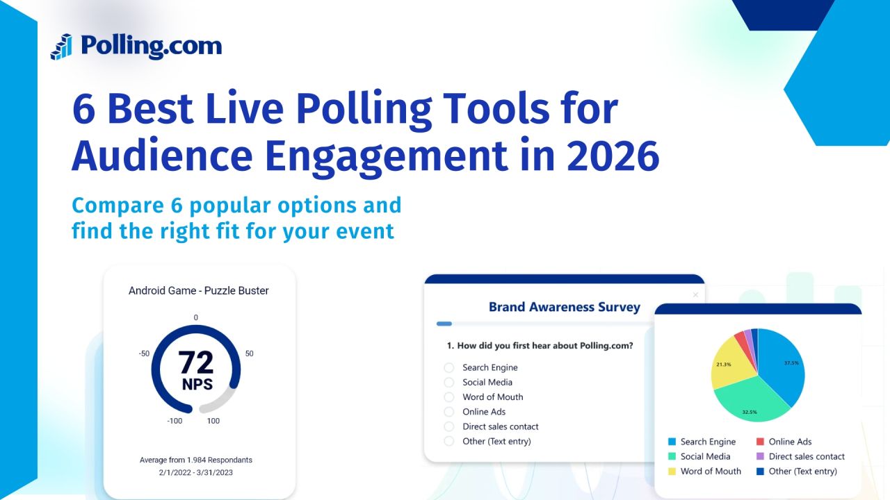 6 Best Live Polling Tools for Audience Engagement in 2026